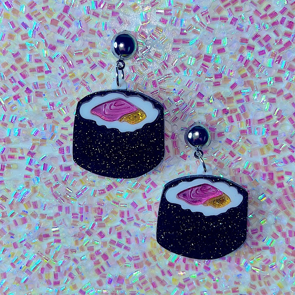 Sushi Earrings